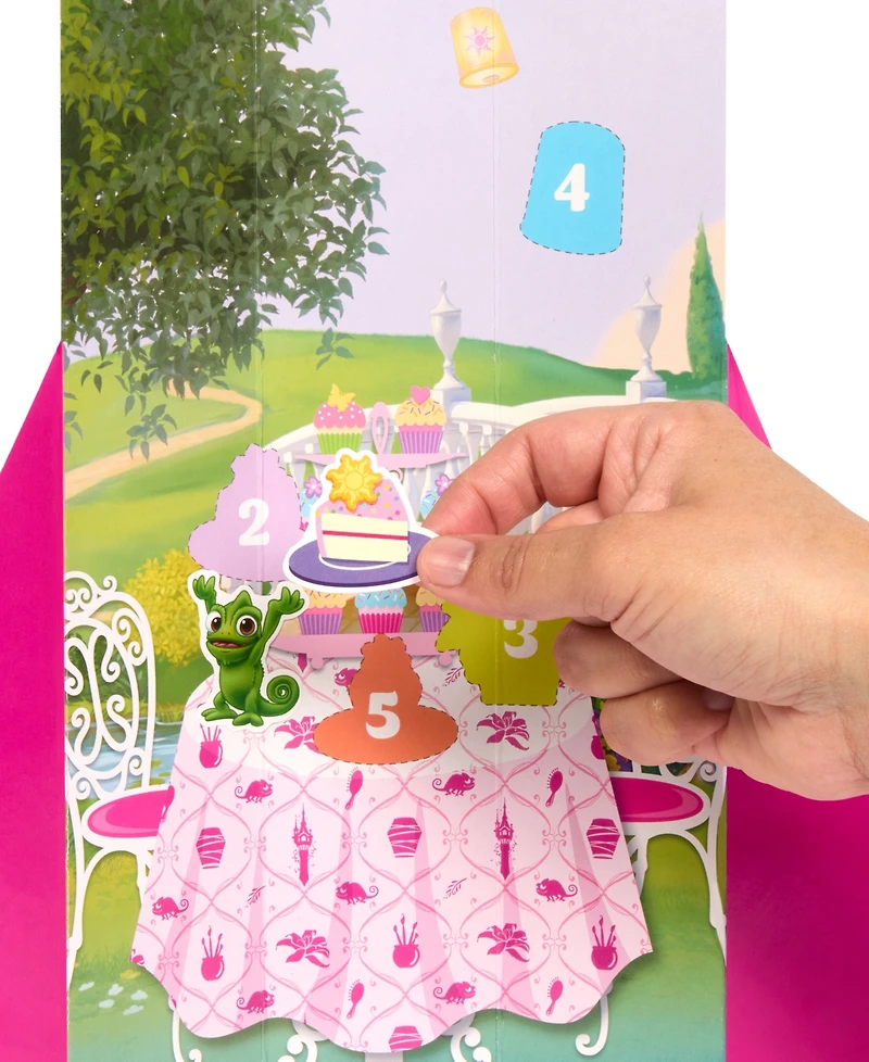 Disney Princess Spin Reveal Rapunzel Fashion Doll Accessories with 11 Surprises