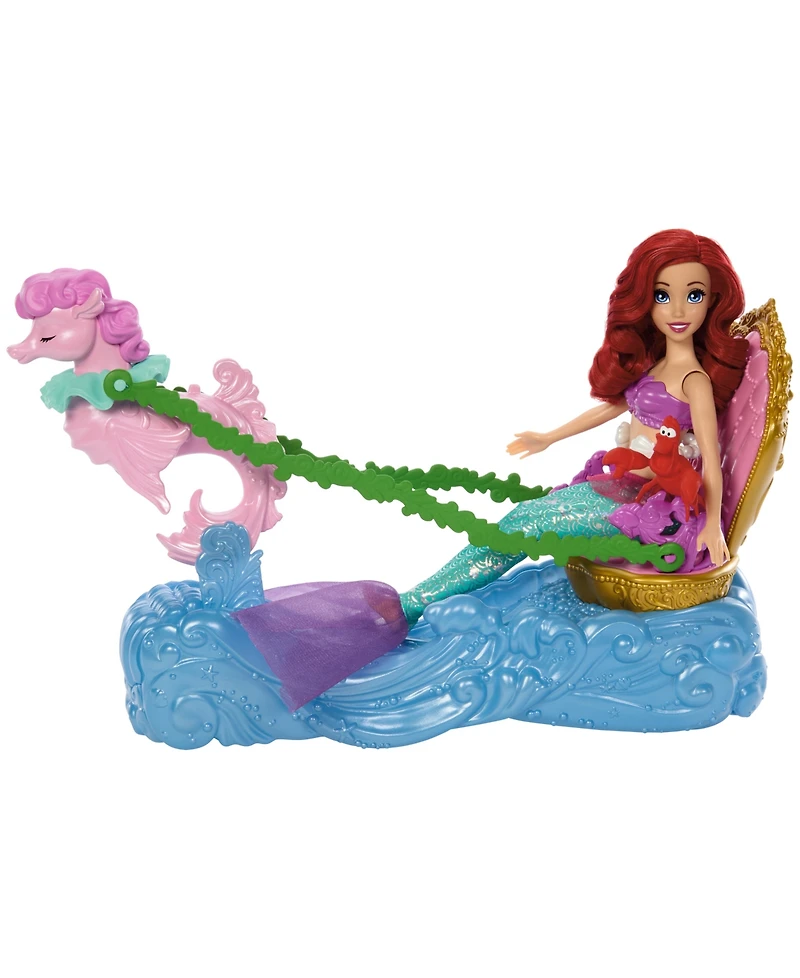 Disney Princess Ariel's Rolling Chariot with Mermaid Fashion Doll