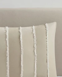 Ink+Ivy Striped Shay 3-Pc. Duvet Cover Set, Full/Queen