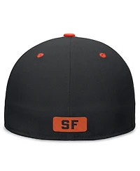 Nike Men's Black/Orange San Francisco Giants City Connect True Fitted Hat