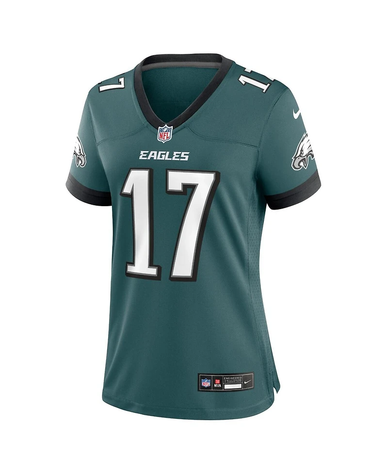 Nike Women's Nakobe Dean Midnight Green Philadelphia Eagles Team Game Jersey