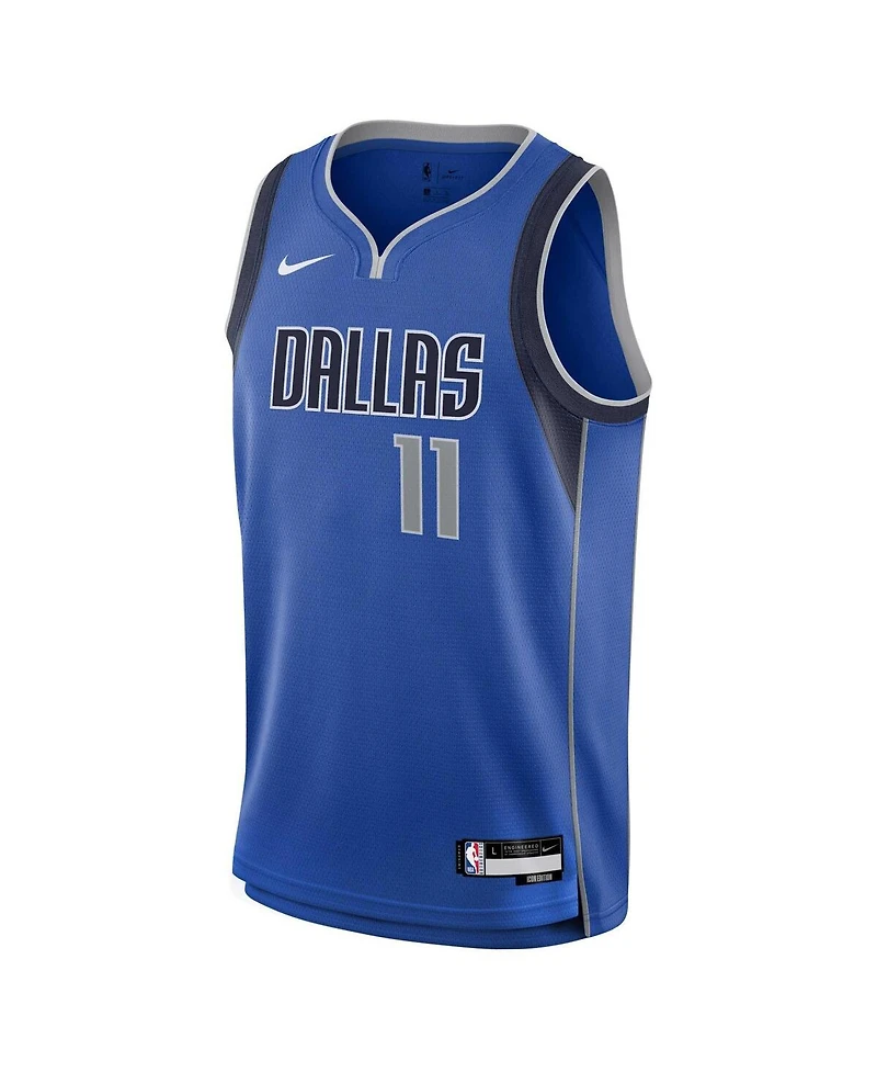 Nike Big Boys and Girls Kyrie Irving Blue Dallas Mavericks Swingman Jersey - Icon Edition