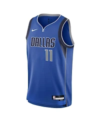 Nike Big Boys and Girls Kyrie Irving Blue Dallas Mavericks Swingman Jersey - Icon Edition