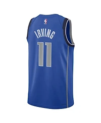 Nike Big Boys and Girls Kyrie Irving Blue Dallas Mavericks Swingman Jersey - Icon Edition