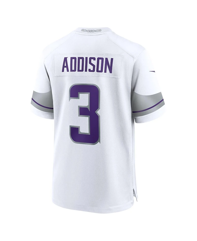 Nike Men's Jordan Addison White Minnesota Vikings Alternate Game Player Jersey