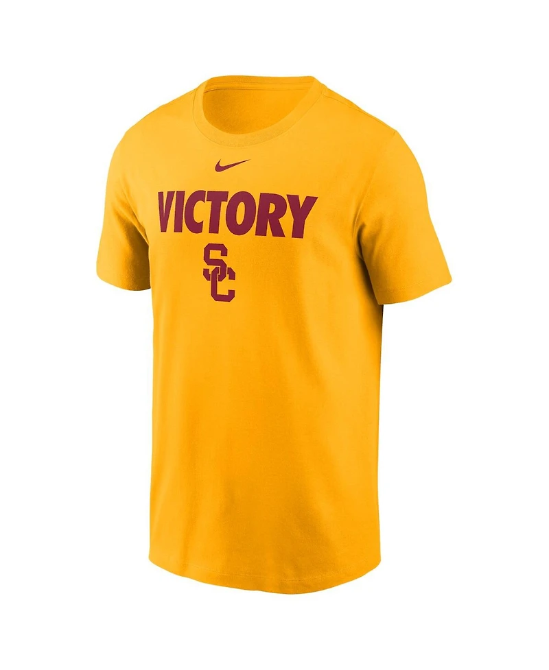 Nike Men's Gold Usc Trojans Local Ultimate Chant T-Shirt