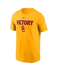 Nike Men's Gold Usc Trojans Local Ultimate Chant T-Shirt