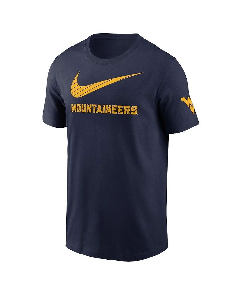 Nike Men's Navy West Virginia Mountaineers Campus Mascot T-Shirt