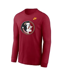 Nike Men's Garnet Florida State Seminoles Legacy Primary Logo Long Sleeve T-Shirt
