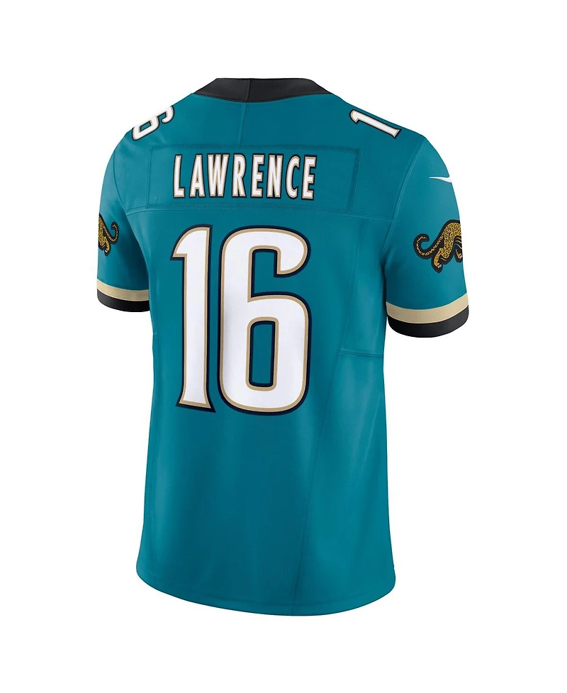 Nike Men's Trevor Lawrence Teal Jacksonville Jaguars Prowler Throwback Vapor F.u.s.e. Limited Jersey