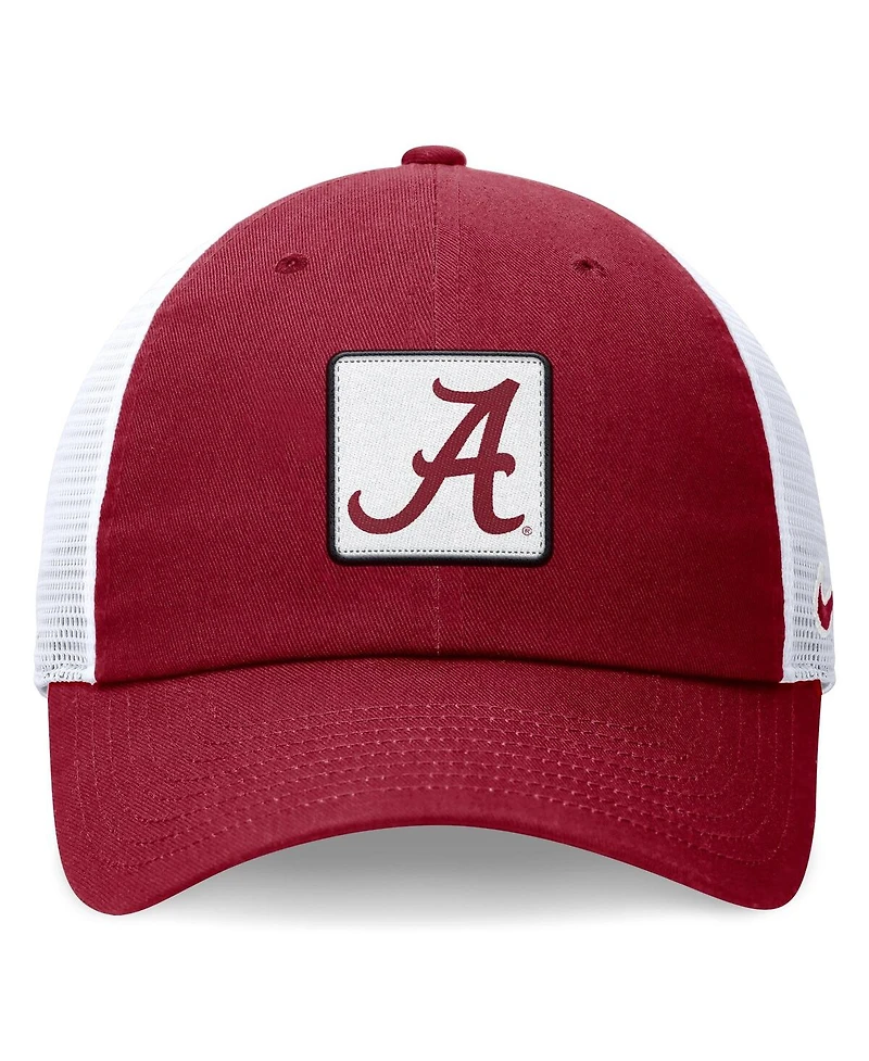 Nike Men's Crimson/White Alabama Crimson Tide Primetime Club Trucker Adjustable Hat