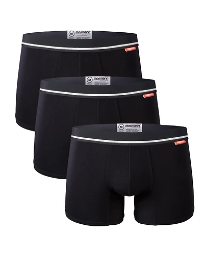 3-pack Bamboo Trunks - Raven