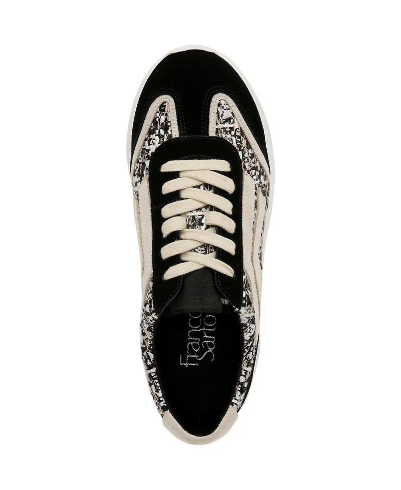 Franco Sarto Women's Matera Retro Lace Up Jogger Sneakers