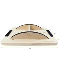 ProsourceFit Wooden Rocker Board