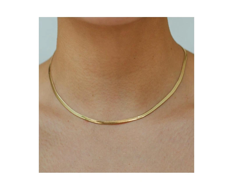 Little Sky Stone Amelia Herringbone Necklace