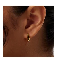 Ana Luisa Gold Huggie Earrings - Amaya
