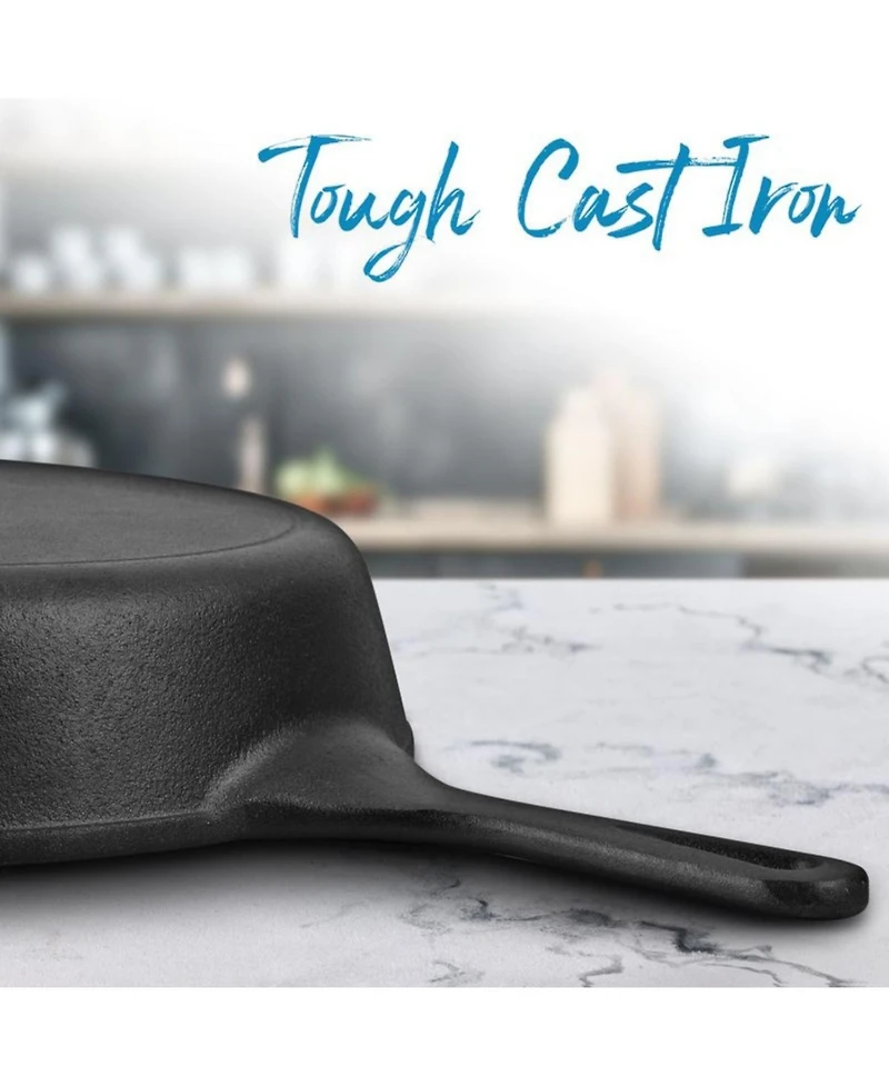 Pre-Seasoned Cast Iron Skillet 12 Inch
