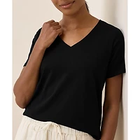 Pact Women's Softspun V-Neck Tee