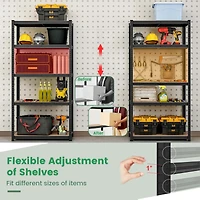 5 Tier Adjustable Garage Shelving Unit with 2000 lbs Max Load for Warehouse