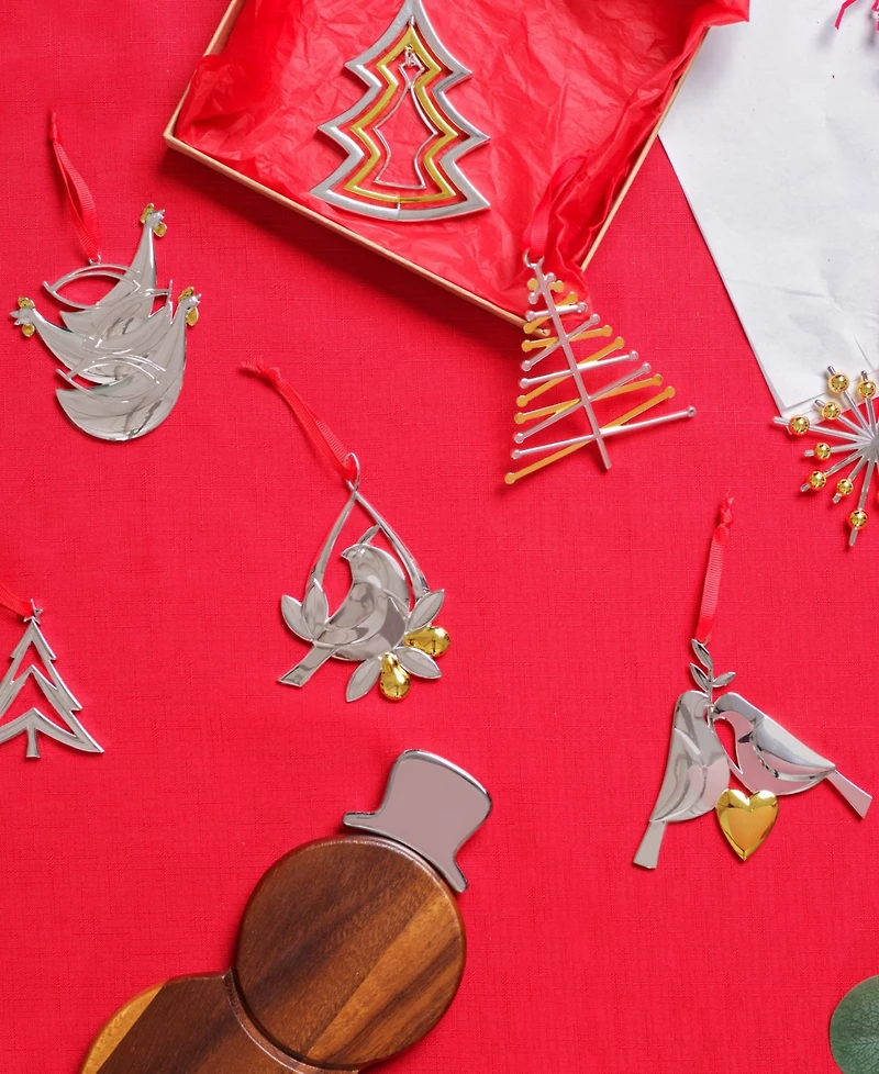 Nambe 12 Days of Christmas Ornaments Set