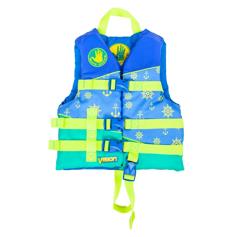 Body Glove Vision Child Life Vest - Woven Polymer Life Jacket Type Iii Pfd