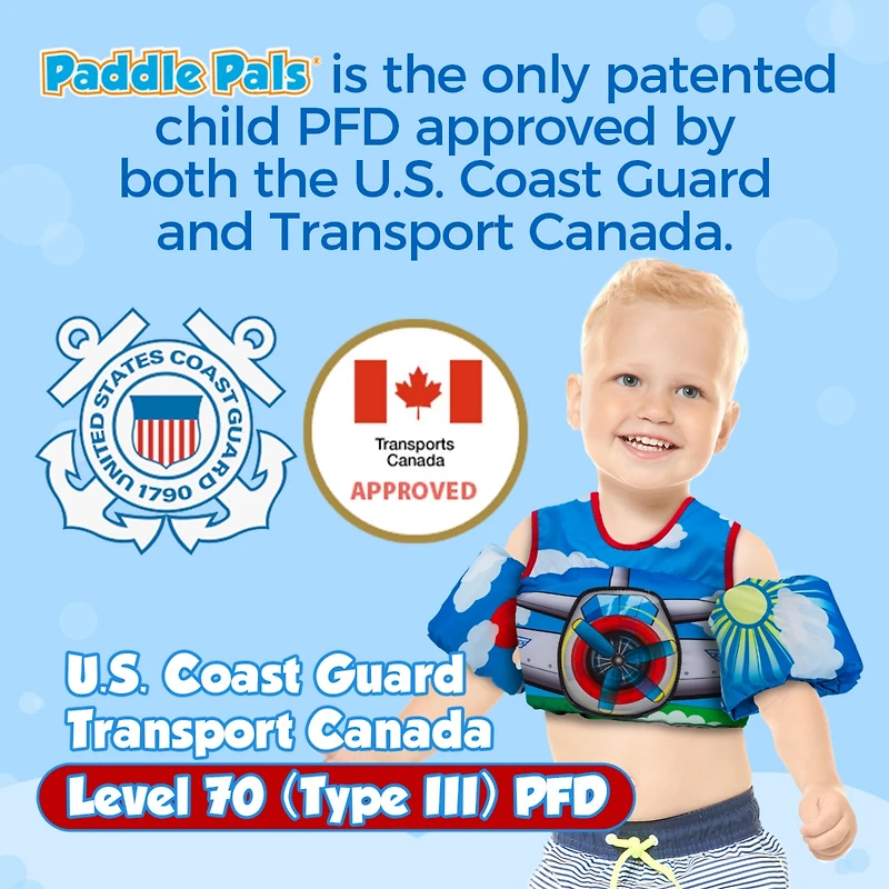 Body Glove Paddle Pals Motion Life Jacket - Uscg Approved Kids Vest
