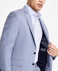 Michael Kors Men's Classic Fit Wool Blend Suit Separates Jacket