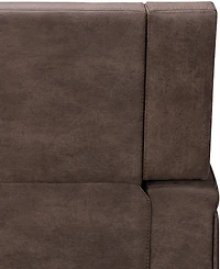 Abbyson Living 64" Fabric Manual Reclining Loveseat