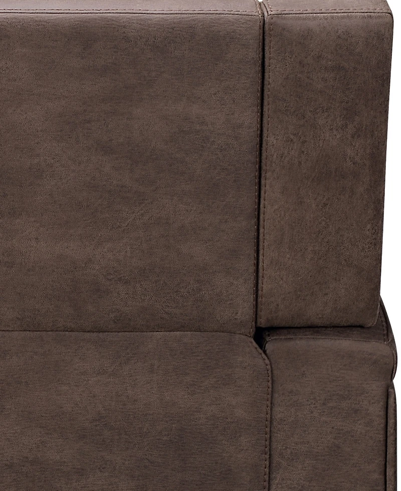 Abbyson Living 86" Fabric Manual Reclining Sofa