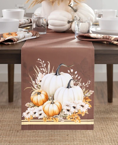Elrene Wheatland Harvest Fall Table Runner, 13" x 70"