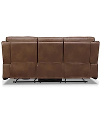 Abbyson Living 86" Leather Power Reclining Sofa