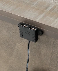 Intrigue Three-Drawer Nightstand