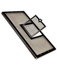 Zilla Reptile Fresh Air Screen Cover With Hinged Door Cover 30 x 20 Inches