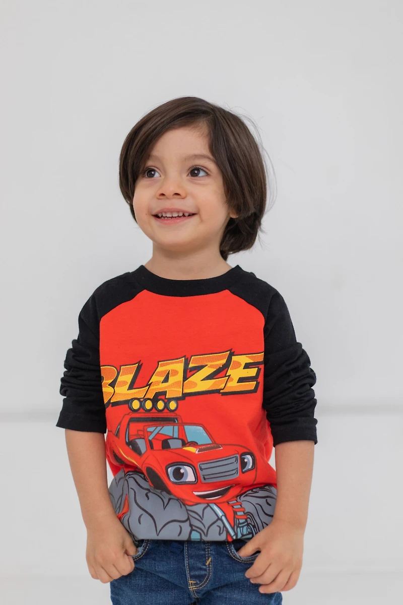 Blaze and the Monster Machines Toddler Boys 2 Pack T-Shirts