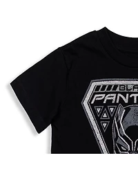 Avengers Boys Marvel Spider-Man Black Panther Iron Man Hulk Captain America 2 Pack Graphic T-Shirts to
