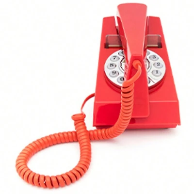 Gpo Retro Gpotrmr Trim phone Desktop or Wall Mountable - Red