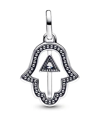 Pandora Sterling Silver Hamsa Hand Medallion Charm