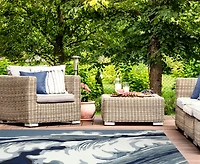 Liora Manne' Capri Wave 7'6"x9'6" Area Rug