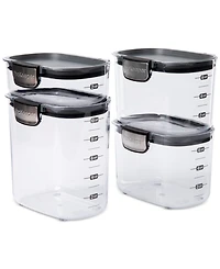 Prepworks Prokeeper+ Airtight 4-Piece Pantry Storage Set
