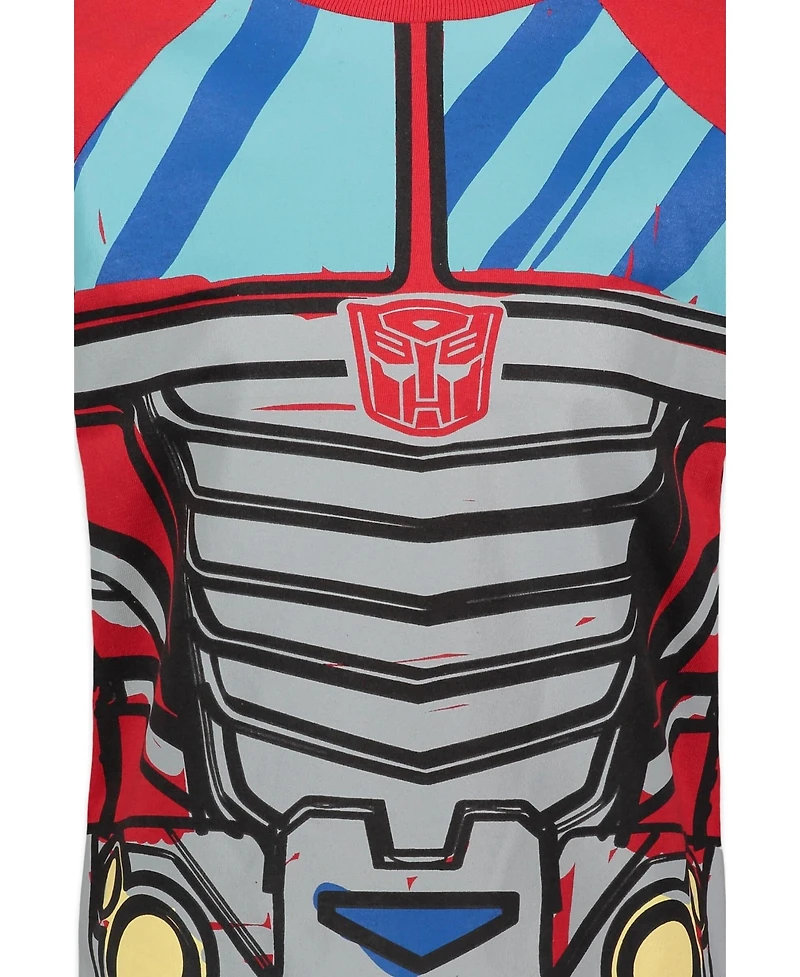 Transformers Toddler Boys Bumblebee Optimus Prime Megatron 3 Pack T-Shirts to