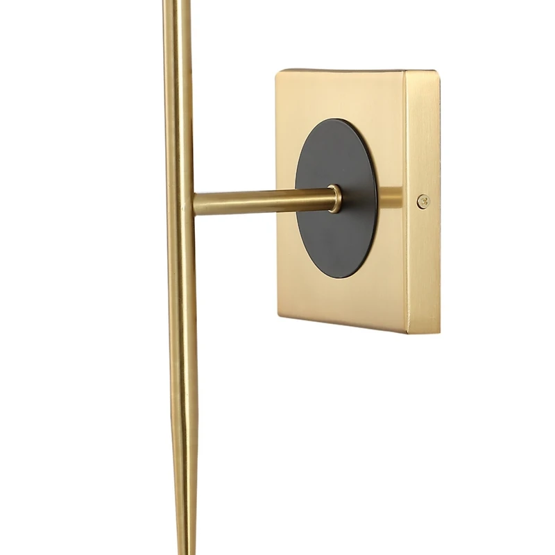 Jonathan Y Sylvie Coastal French Country Iron Led Sconce