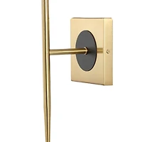 Jonathan Y Sylvie Coastal French Country Iron Led Sconce