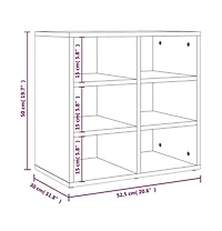 Shoe Cabinets 2 pcs Black 20.7"x11.8"x19.7"
