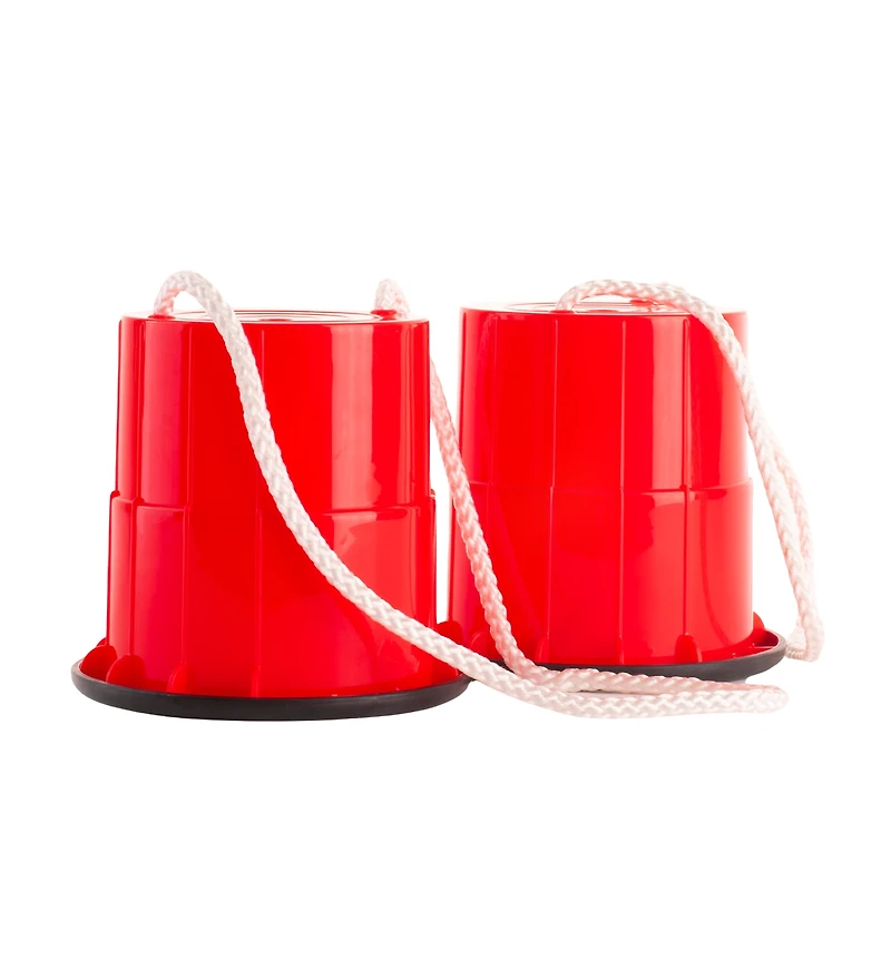 Bintiva Balance Bucket Stilts - 4 Pack Multicolor