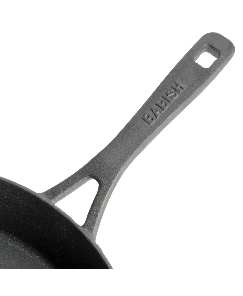 Babish Cast Iron Preseasoned Skillet, 12-Inch