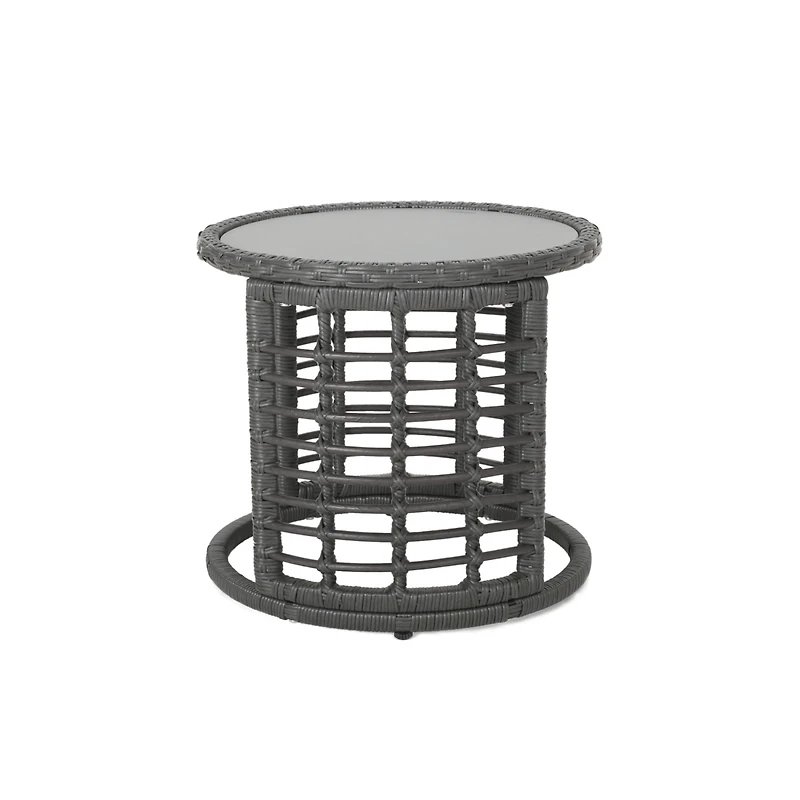 Streamdale Stylish Side Table for Refreshing Summer Drinks