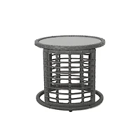Streamdale Stylish Side Table for Refreshing Summer Drinks