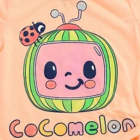 CoComelon Toddler Girls T-Shirt and French Terry Shorts Outfit Set