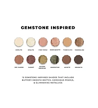 Blinc The Rare Gem: 12 pc Eye Shadow Palette