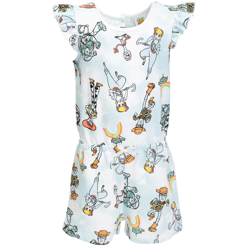 Toy Story Girls Minnie Mouse Sleeveless Romper